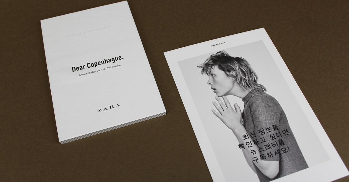 Zara Store Communication